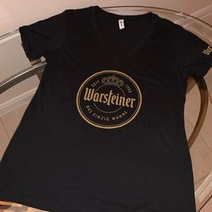 WARSTEINER BLACK WOMENS SHIRT